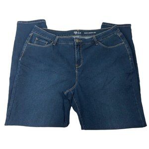 Style & Co Womens Curvy Skinny Leg Jeans Size 16